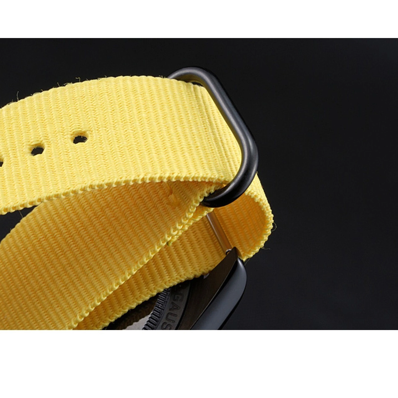 Rolex copies cheap 621999 Strap Nylon Rolex Bamford Yellow Milgauss 0530